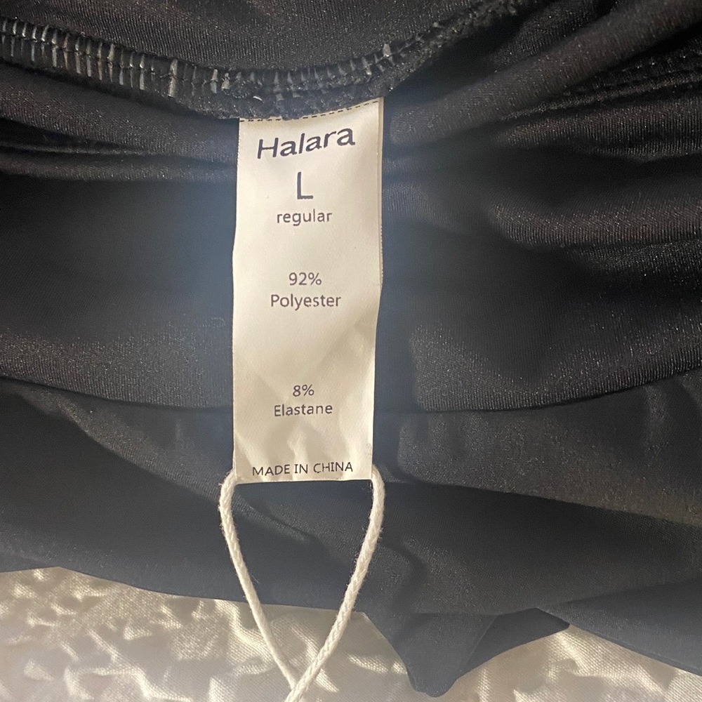 NWT! Halara Breezeful High Waisted Tie-Side Quick Dry Midi Skirt with Shorts - Picture 7 of 10